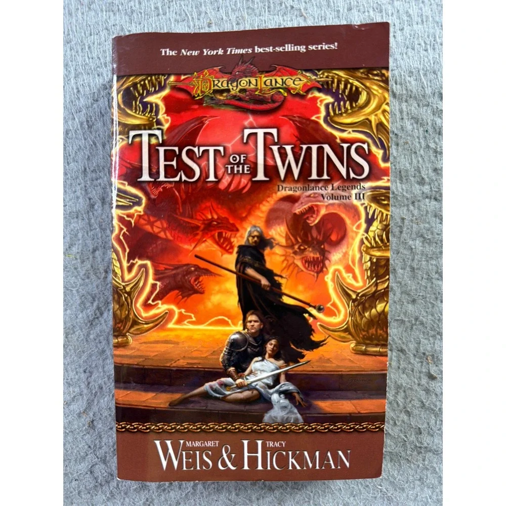 Dragonlance Legends Twins Trilogy Margaret Weis Tracy Hickman Paperback Set 1-3